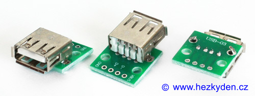 Adapter USB 2.0 typ A zásuvky