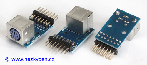 Adaptery Mini-DIN PS2