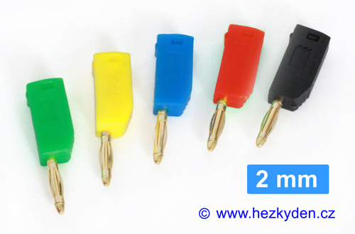 Banánky 2mm zlacené stohovatelné