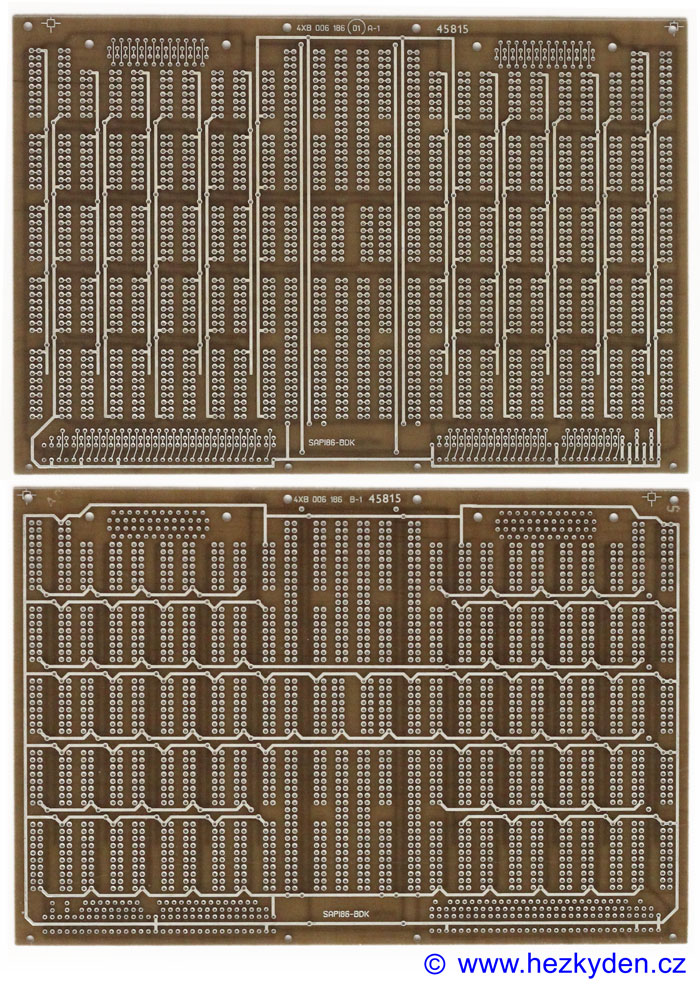 Bastldeska TTL - univerzální plošný spoj