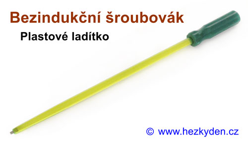 Bezindukční plastové šroubováky - ladítka