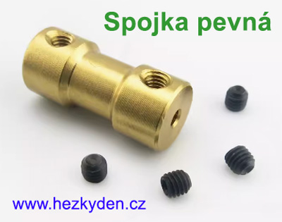 Hřídelová spojka pevná