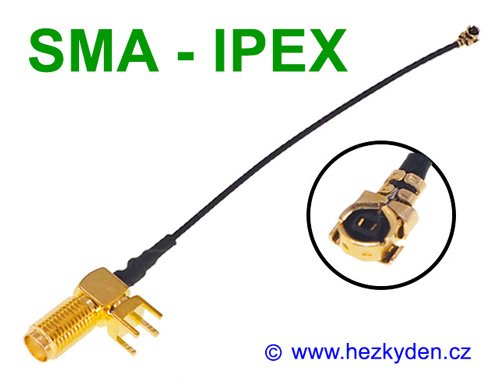 Kabel IPEX - SMA (Pigtail)