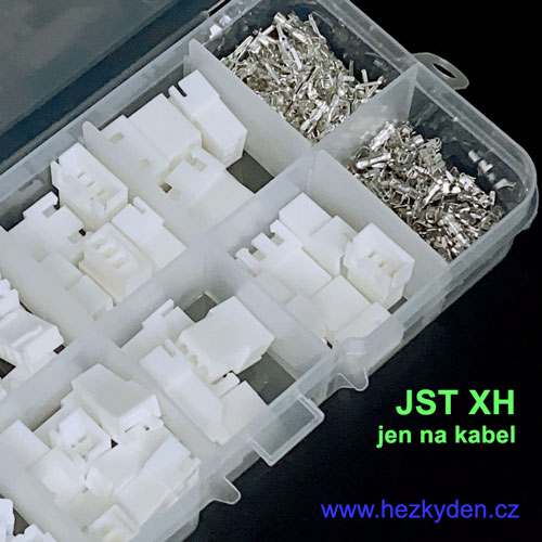 Konektory XH2.54mm - malá kabelová sada