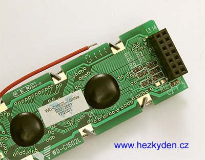 LCD modul WD-C1602L-7GNNa