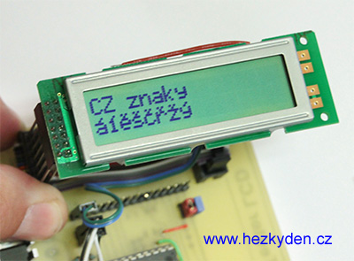 LCD modul WD-C1602L-7GNNa