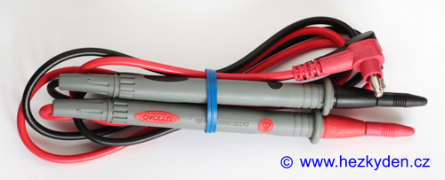 Měřicí kabely k multimetru PROFI - pár