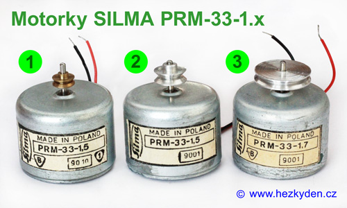 Motory Silma PRM-33