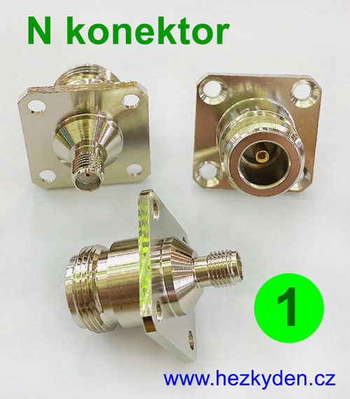 N konektor do panelu 1 SMA
