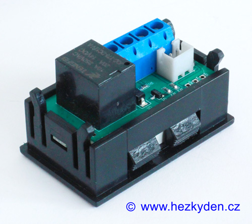 Panelový termostat W2810 - deska součástek