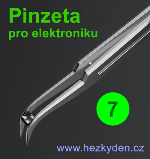 Pinzeta pro elektroniku 7 - nerez
