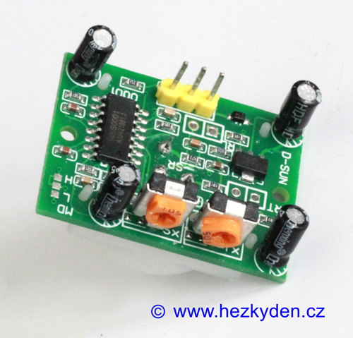 PIR modul HC-SR501 - detail