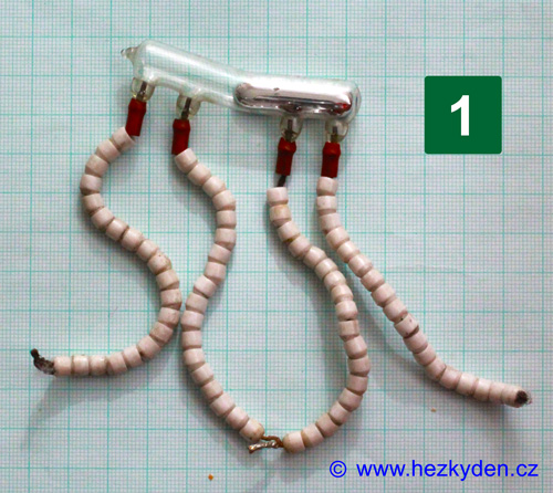 Polohový rtuťový spínač - typ 1