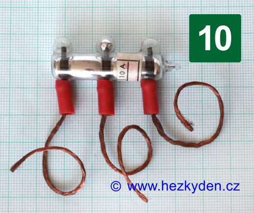 Polohový rtuťový spínač - typ 10