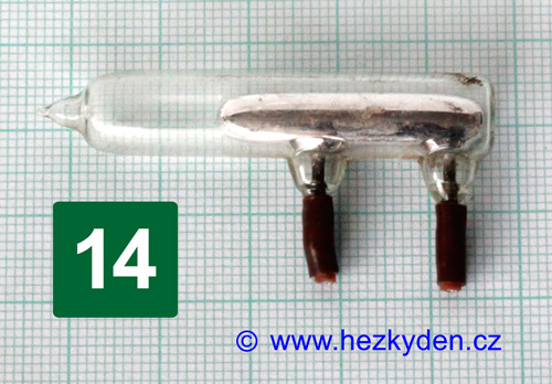 Polohový rtuťový spínač - typ 14