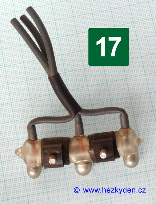 Polohový rtuťový spínač - typ 17