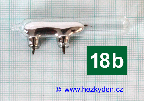 Polohový rtuťový spínač - typ 18b