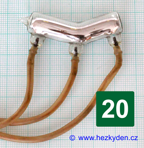 Polohový rtuťový spínač - typ 20