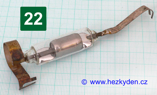 Polohový rtuťový spínač - typ 22a