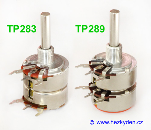 Potenciometry Tesla TP283 a TP289