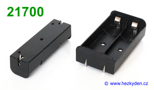 Pouzdro na akumulátory 18650