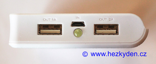 Powerbanka pro 6x baterie 18650 - panel