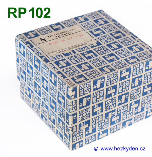 Relé RP102 - balení Relé RP102 - balení