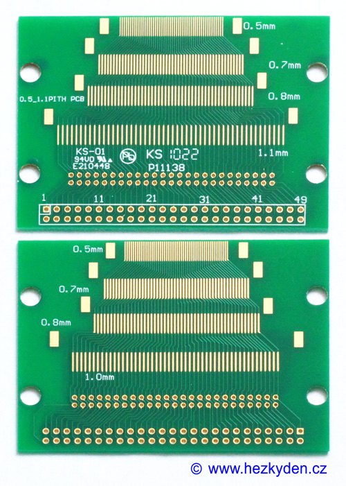 SMD adapter FFC/FPC univerzální - typ 3