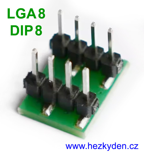 SMD adapter LGA8 DIP8