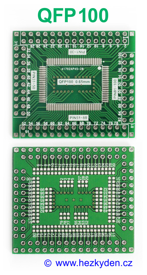 SMD adapter QFP-100
