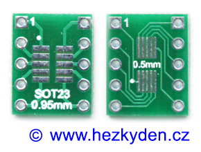 SMD adapter SO10 SOIC10 TSSOP10
