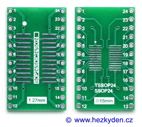 SMD adapter SO24 SOIC24 TSSOP24