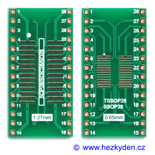 SMD adapter SO28 SOIC28 TSSOP28