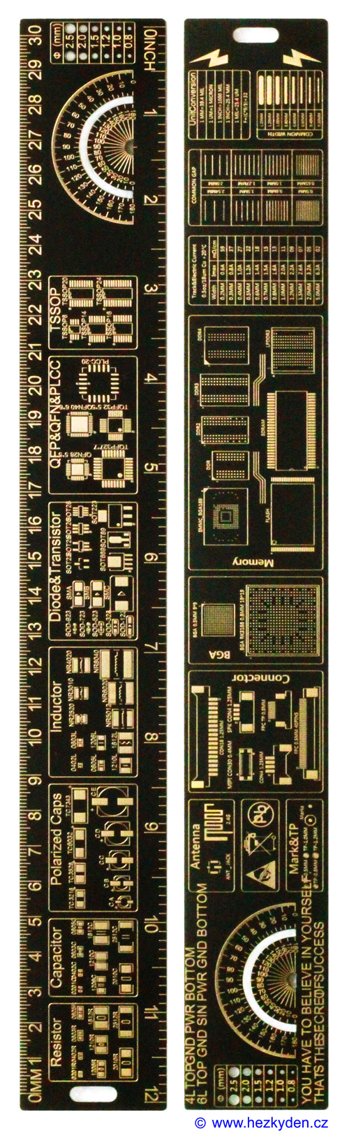 SMD pravítko 30 cm MAXI