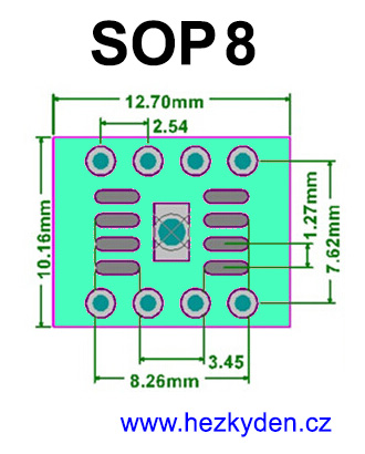 SMT adapter SOP8 special