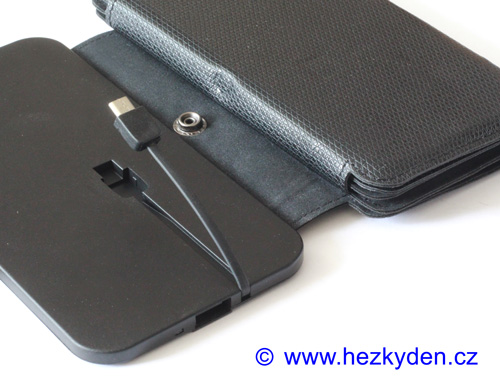Solární nabíječka - kabel USB micro