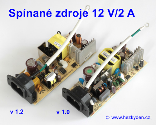 Spínané zdroje 12V 2A
