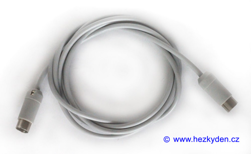Stíněný kabel pětikolík-pětikolík - 2 metry Stíněný kabel pětikolík-pětikolík - 2 metry