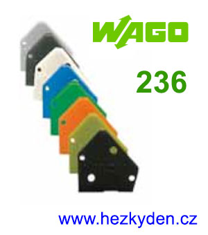 Svorkovnice WAGO 236 bočnice - barvy