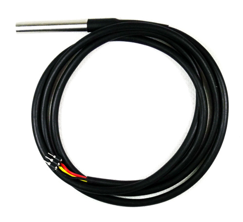 Teplotní senzor DS18B20 s kabelem - komplet