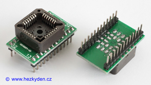 Redukce PLCC28 na DIL24