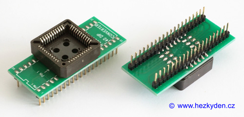 Redukce PLCC44 na DIL40