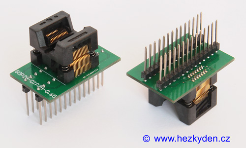 Test Socket SMD 28-pin SSOP DPS
