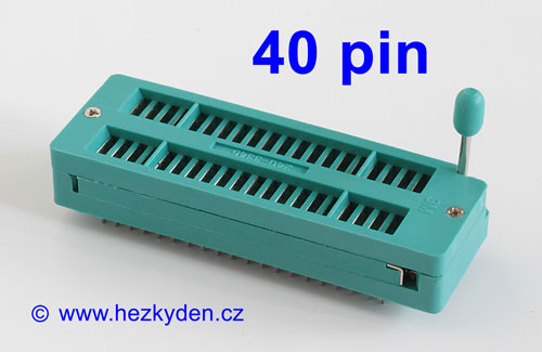 Textool ZIF - Univerzální objímka/patice/sokl s nulovou silou 40pin