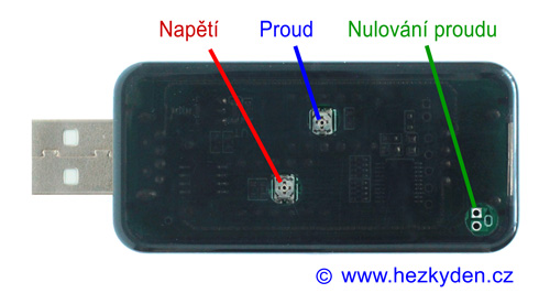 USB Doctor LED - kalibrační prvky