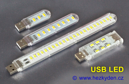 USB LED lampičky