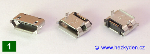 USB micro B - typ 1