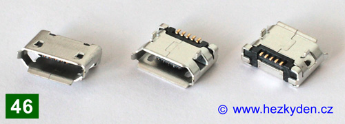 USB micro B - typ 46