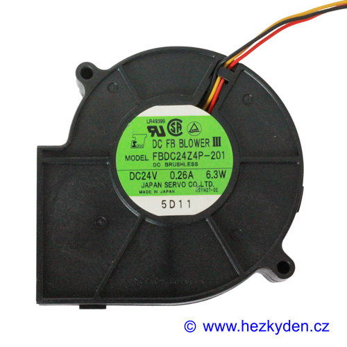Ventilátor centrifuga FBDC24Z4P Ventilátor centrifuga FBDC24Z4P