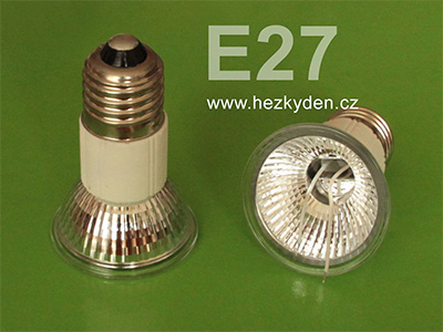 Kryt žárovky s paticí E27